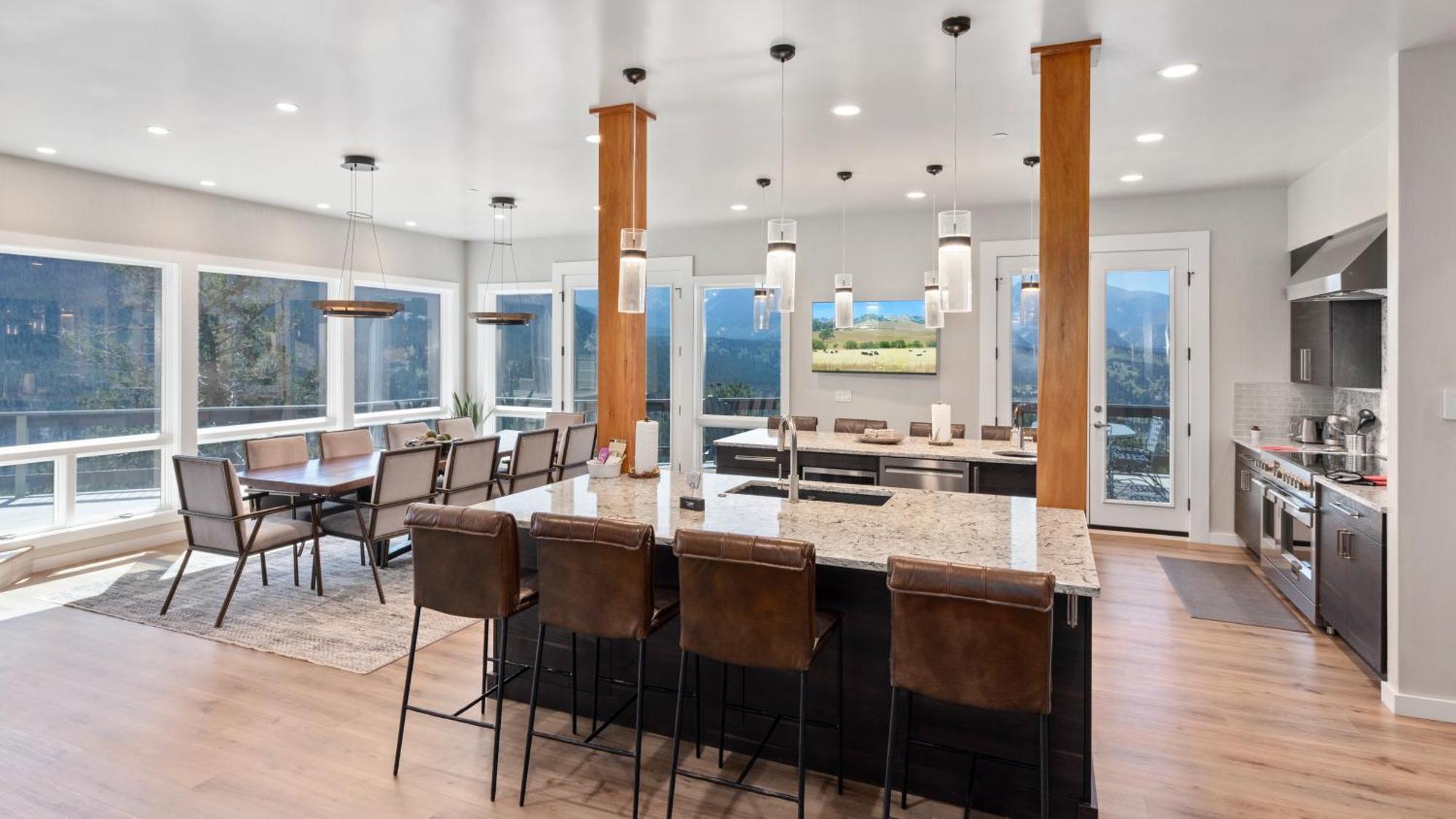Casa De Cristal-Epic Views-Hottub-Sauna-Sleeps 10-Luxury Linens-Stocked Kitchen Естес Парк Екстериор снимка