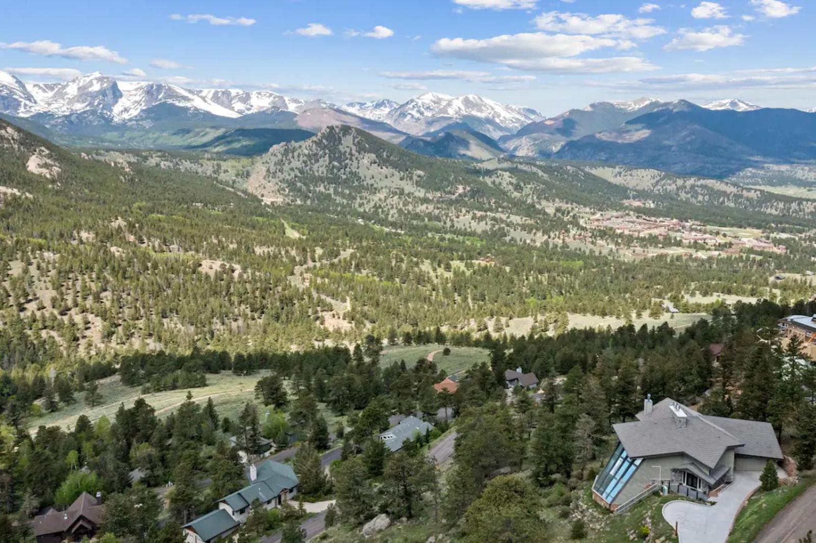 Casa De Cristal-Epic Views-Hottub-Sauna-Sleeps 10-Luxury Linens-Stocked Kitchen Естес Парк Екстериор снимка
