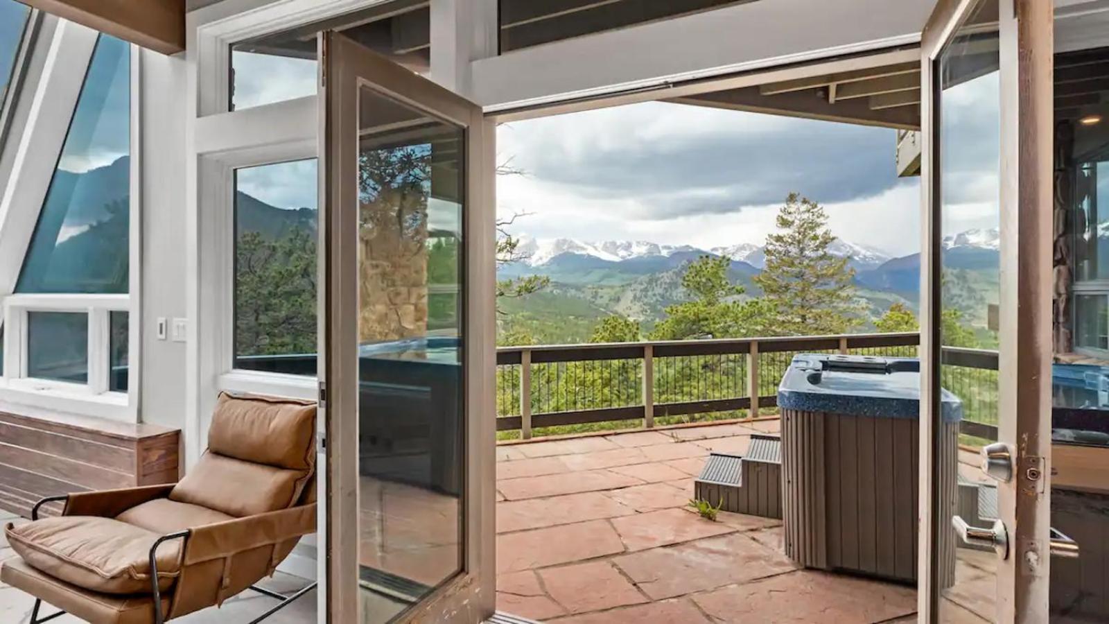 Casa De Cristal-Epic Views-Hottub-Sauna-Sleeps 10-Luxury Linens-Stocked Kitchen Естес Парк Екстериор снимка