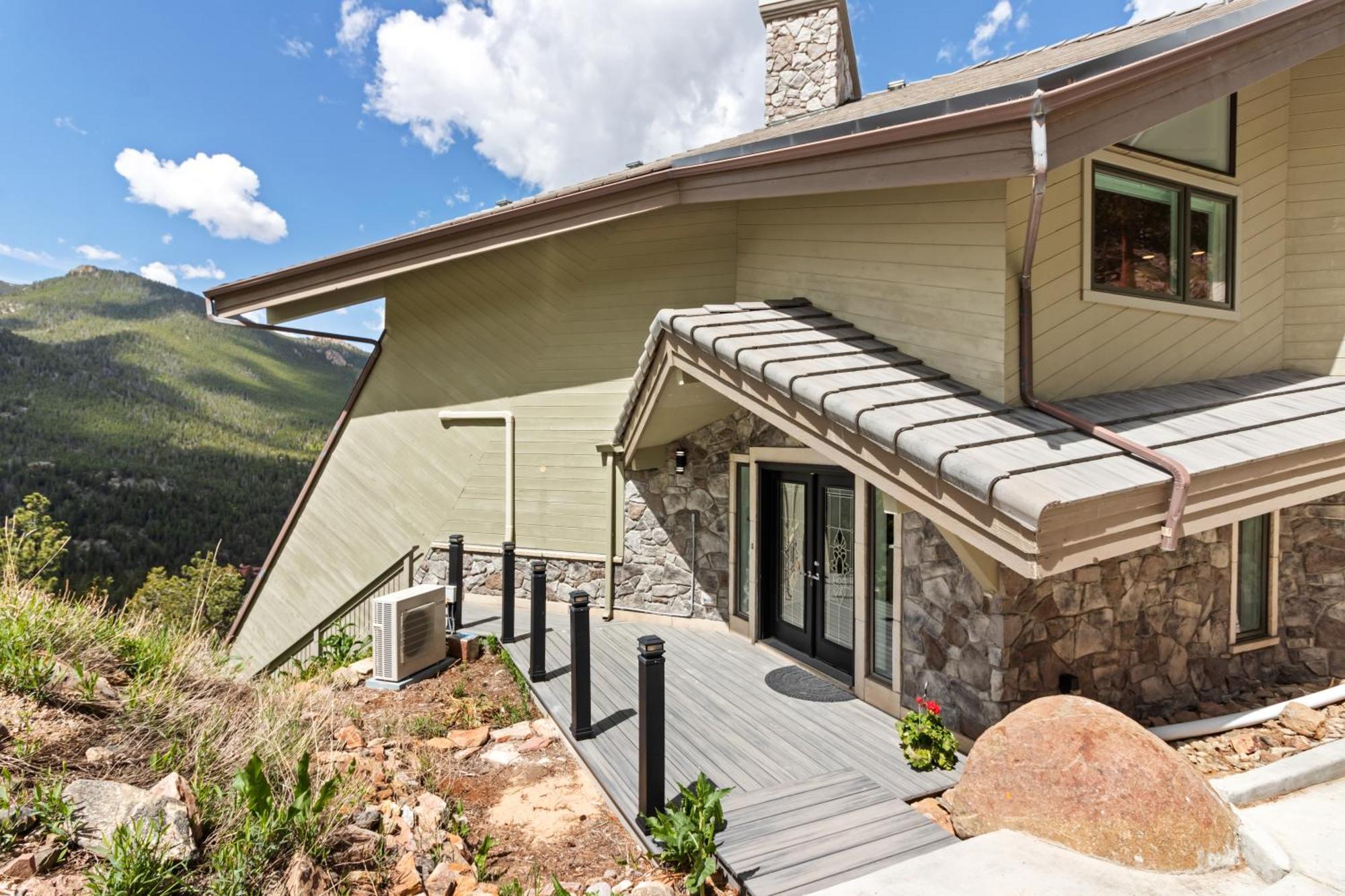 Casa De Cristal-Epic Views-Hottub-Sauna-Sleeps 10-Luxury Linens-Stocked Kitchen Естес Парк Екстериор снимка